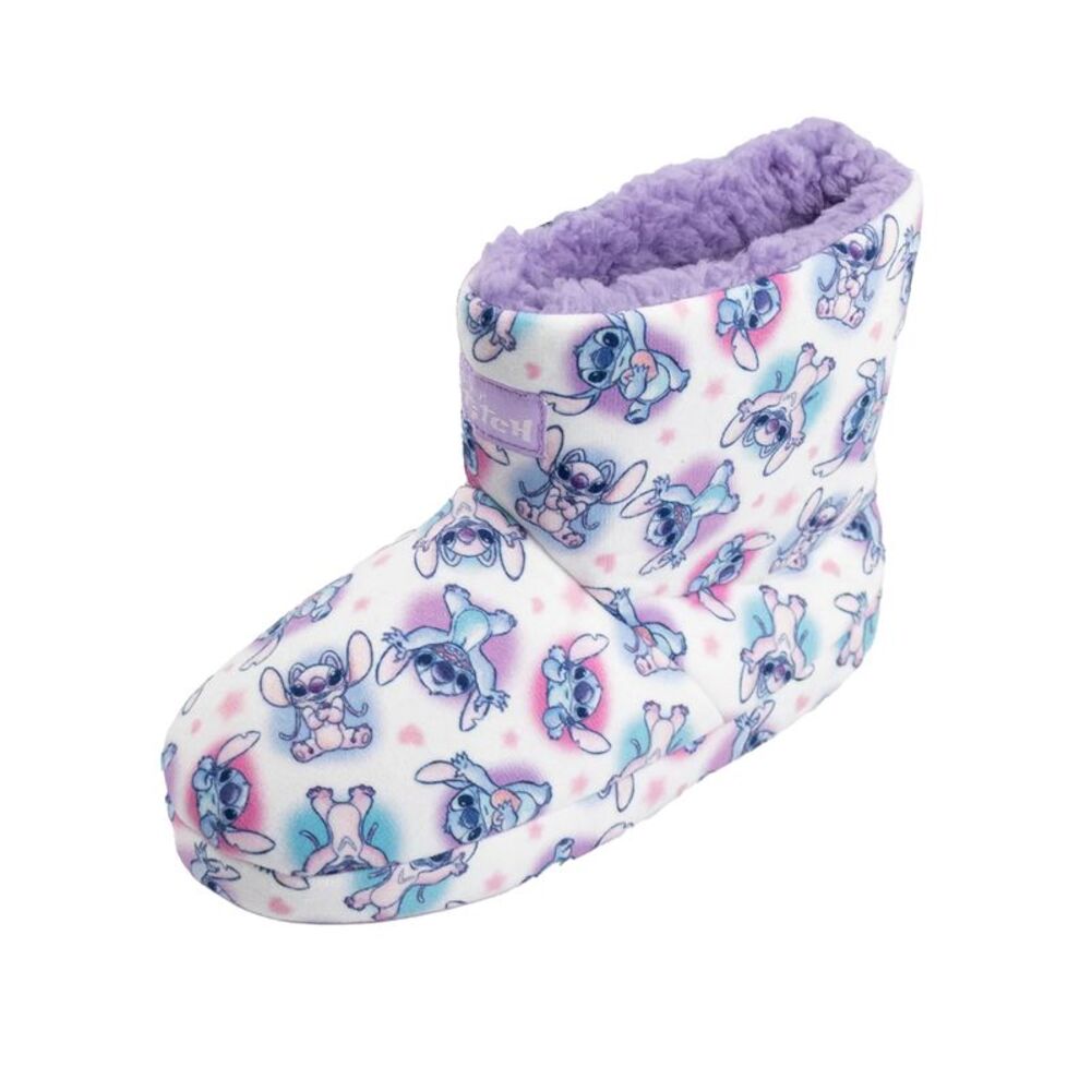 Lilo & Stitch Girls All-Over Print Slipper Boots / Multicolored